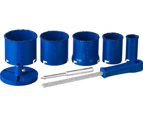 Набор Коронок "ПРОФЕССИОНАЛ" 8 предметов (33-83 мм) Зубр 33350-H8_z01 – изображение 2