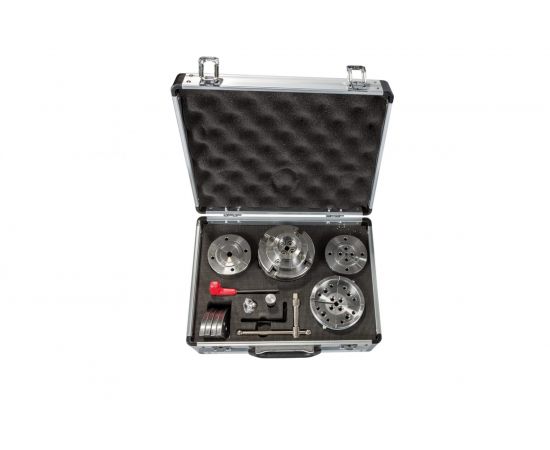 Патрон токарный 4-х кулачковый в наборе CK-3.75Z/S1 для деревообрабатывающих станков JET 59500061 – изображение 2