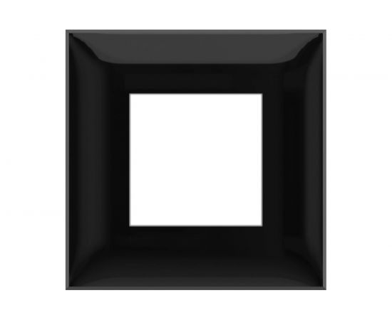 Рамка DKC ARTLEBEDEV Avanti, Черный квадрат, 2 модуля 4402902 – изображение 2