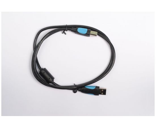Кабель Vention USB 2.0 AM/BM - 3м, черный VAS-A16-B300 – изображение 2