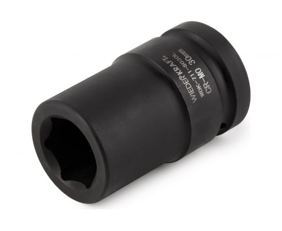 Головка торцевая ударная глубокая 6-гранная (30 мм; 1"") WIEDERKRAFT WDK-711-8030L – изображение 2