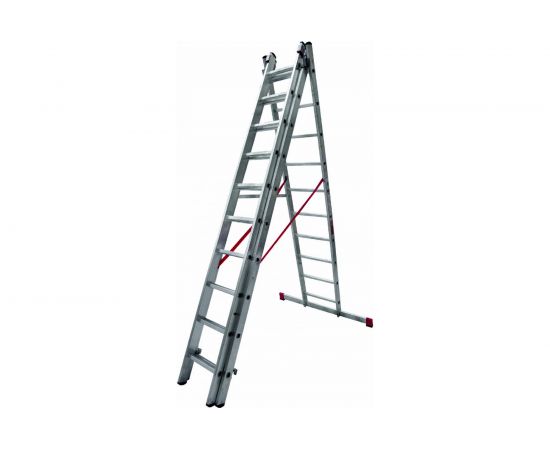 Трехсекционная лестница Новая Высота 3x10 604310 – изображение 2