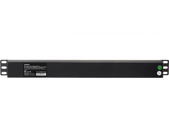 Блок розеток ExeGate ServerPro PDU-19H802 Al-8S-EU1.8CU-SW, 19, 1U, алюминий, 8Schuko, евро, 1.8м 280841 – изображение 2