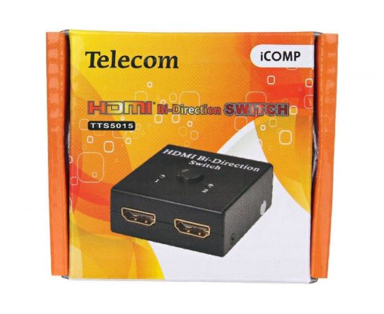 Разветвитель HDMI Telecom 2-1, переключатель HDMI 1--2, двунаправленный TTS5015 – изображение 3