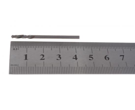 Сверло цх короткая серия (2.55х14х43 мм; левая резьба; Р6М5 А1; ГОСТ4010-77 ИНСТУЛС 00001326069 – изображение 3