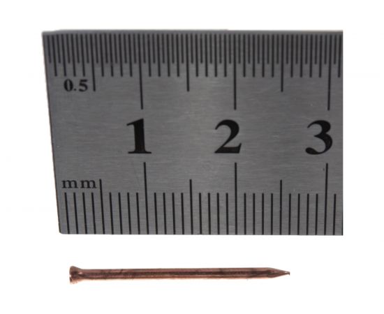 Закаленный финишный гвоздь ЕВРОПАРТНЕР омеднен. 1,4х25 50шт. 13 3051 1 – изображение 3