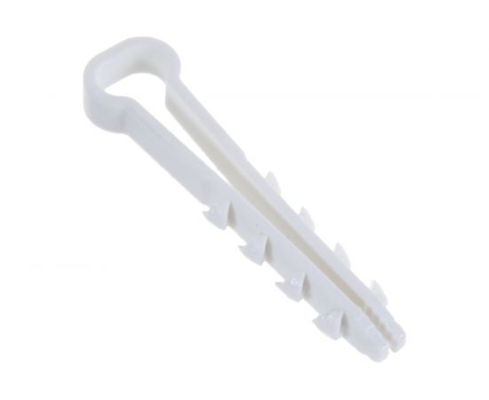 Дюбель-хомут для плоского кабеля Зубр ДХ-П, 8 мм, 100 шт, нейлоновый 30912-08 – изображение 3