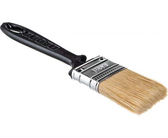 Кисть DECOR ХИТ 40х12 мм, светлая смешанная щетина, пласт. ручка 713-035 – изображение 3