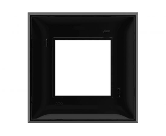 Рамка DKC ARTLEBEDEV Avanti, Черный квадрат, 2 модуля 4402902 – изображение 3