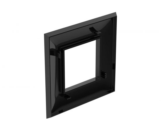 Рамка DKC ARTLEBEDEV Avanti, Черный квадрат, 2 модуля 4402902 – изображение 4