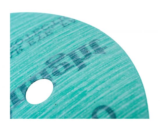 Круг шлифовальный FILM L312T+ (5 шт; 125 мм; на липучке; 8 отв; зелёный; P1200) SUNMIGHT 53221R – изображение 4