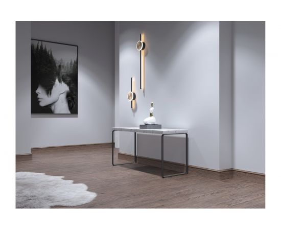 Напольный плинтус Decor-Dizayn ударопрочный, влагостойкий, ясень 79х13х2400 мм 005-92SH – изображение 4