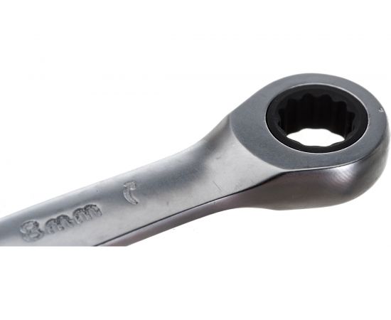 Комбинированный трещоточный ключ 8 АвтоDело 30008 10808 – изображение 5