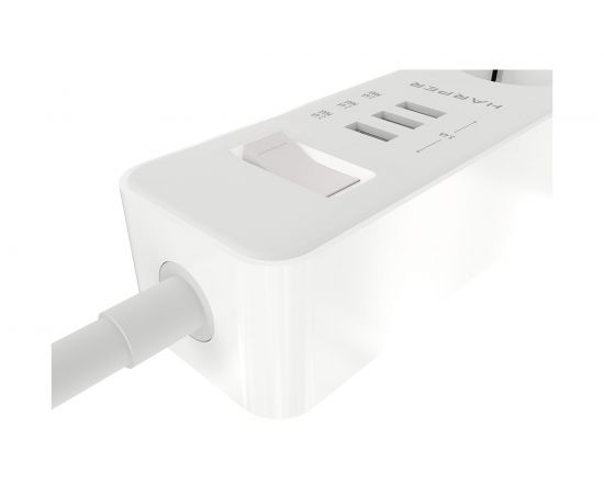 Удлинитель с USB зарядкой HARPER UCH-315 White H00002825 – изображение 6