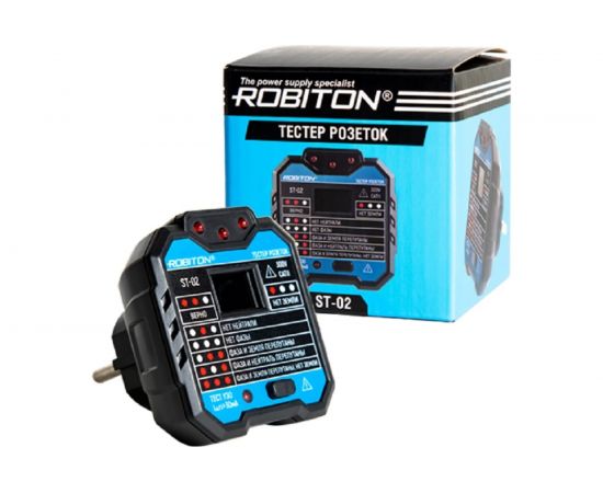 Тестер розеток Robiton ST-02 18001 