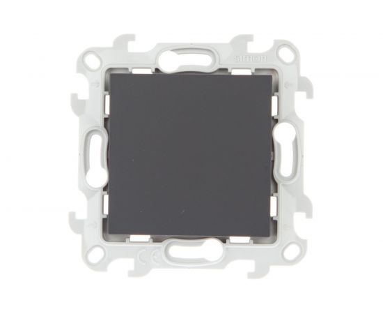 Однополюсный выключатель Simon графит 2450101-038 