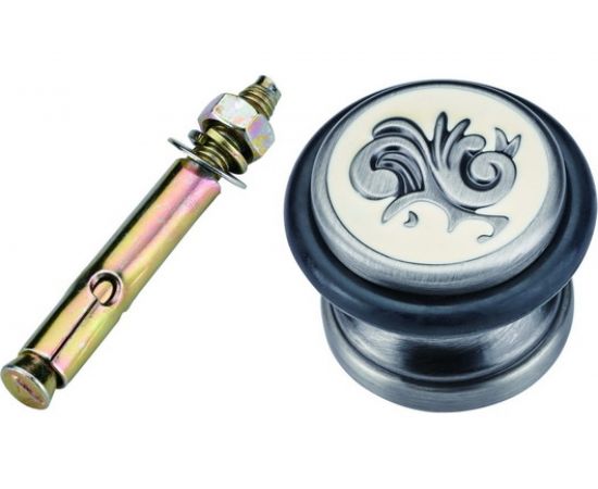 Дверной ограничитель GENESIS G017 BL.SILVER 940000001480 