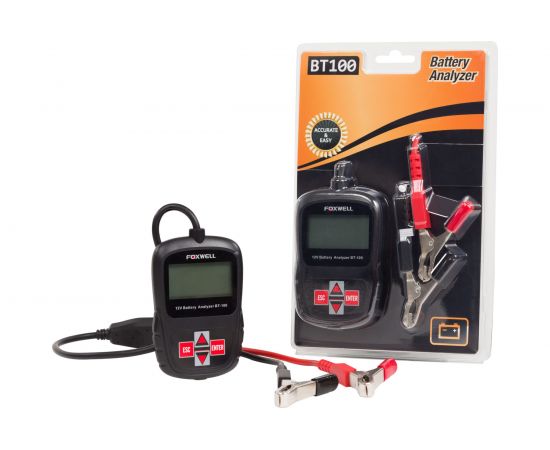 Тестер автомобильных АКБ Foxwell BT100 