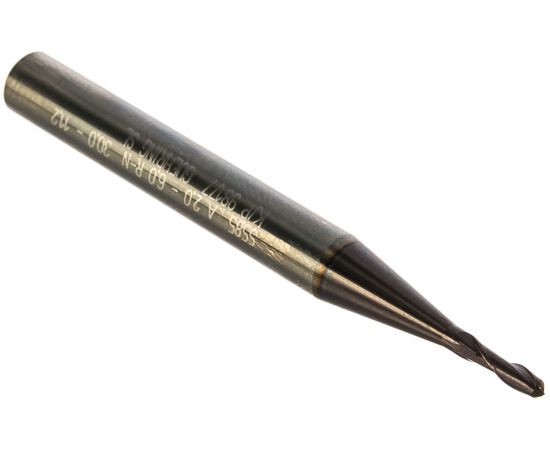 Фреза сферическая Super Line (2 мм; Z=2; DIN6527L; твердый сплав; тип N; FIRE) Guhring 5585 2,000 