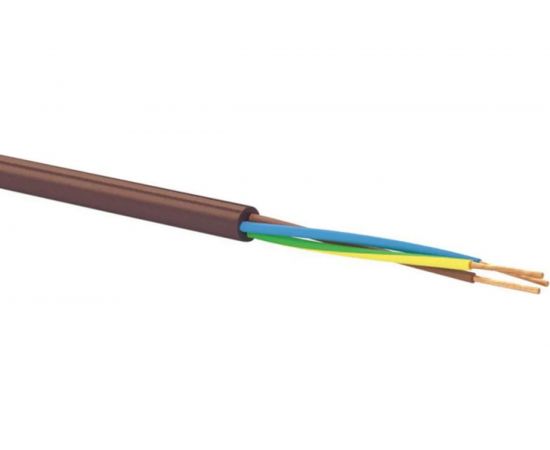 Провод TDM ПВС, 3х0,75, ГОСТ, 100м, коричневый, ""ЭКО"" SQ0119-0074 