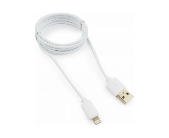 Кабель Гарнизон USB A(M) - Lightning, 1.8м, белый GCC-USB2-AP2-6-W 