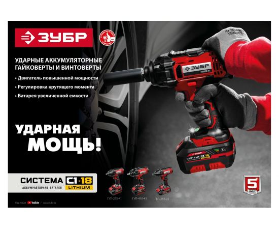 Ударный гайковерт ЗУБР ГУЛ-255 – изображение 16