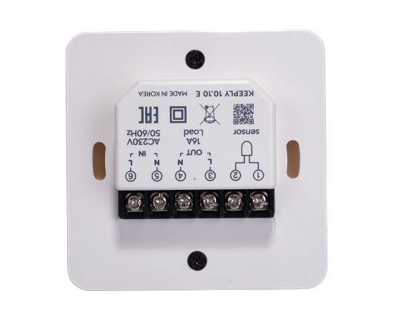 Терморегулятор белый 10.10 E KEEPLY KPL003501 – изображение 2