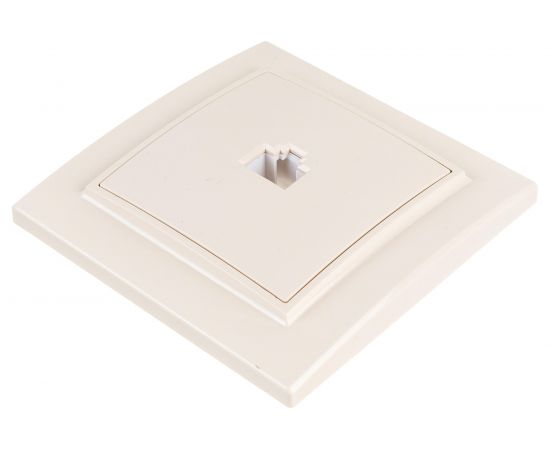 1-местная розетка EKF Минск RJ-45 СП бежевый ERK01-035-20 – изображение 2