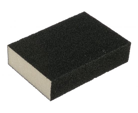 Губка шлифовальная алюминий-оксидная (100х70х25 мм; Р180/Р360) FIT IT 38370 – изображение 2