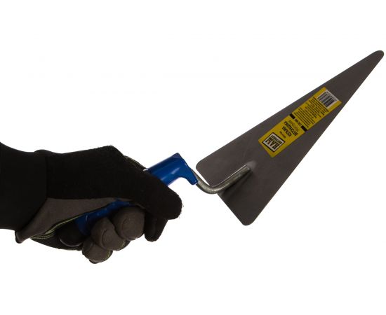 Кельма бетонщика нержавеющая сталь, треугольник НАШ ИНСТРУМЕНТ 200мм /Р/ 020310-004 – изображение 2