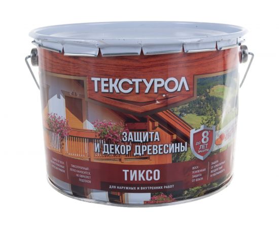 Деревозащитное средство Текстурол тиксо черешня 10л 90005008651 – изображение 2