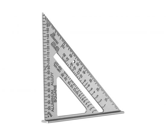 Алюминиевая треугольная линейка DEKO DKM180-255-180 041-0260 – изображение 2