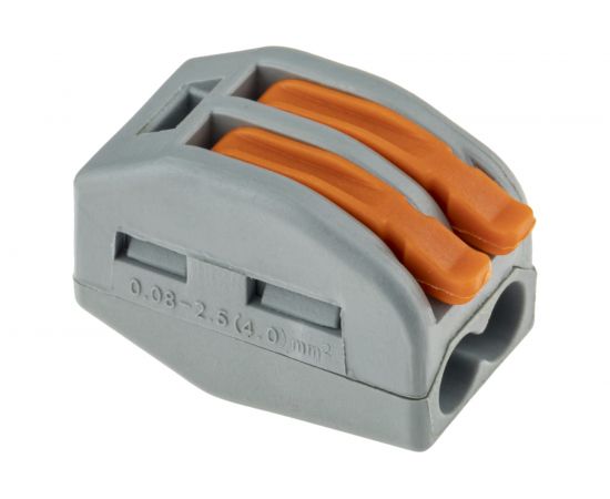 Соединительные монтажные клеммы duwi с рычажком СМК 222-412, 2,5мм2, 5 шт. 26609 9 – изображение 3