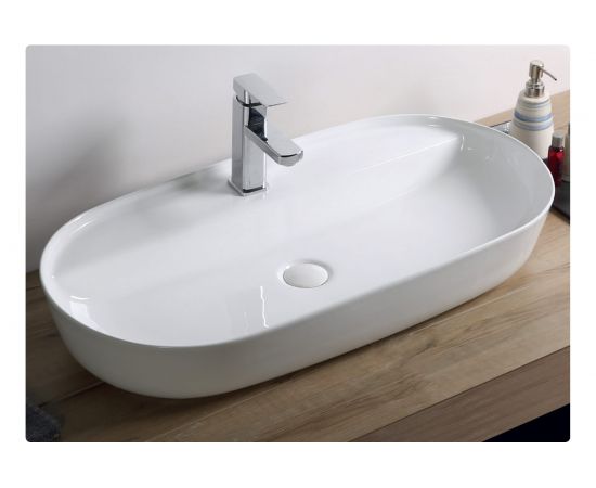 Керамическая накладная раковина BelBagno BB1347 – изображение 3