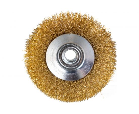 Щетка Тарелка (100 мм; М14) для УШМ КЕДР 148-0100 208045 – изображение 3