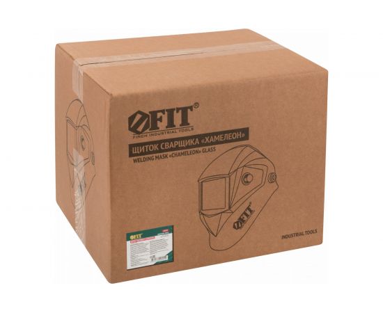 Маска сварщика с автоматическим светофильтром Хамелеон АСФ-400 DIN 9-13 FIT IT 12247 – изображение 3