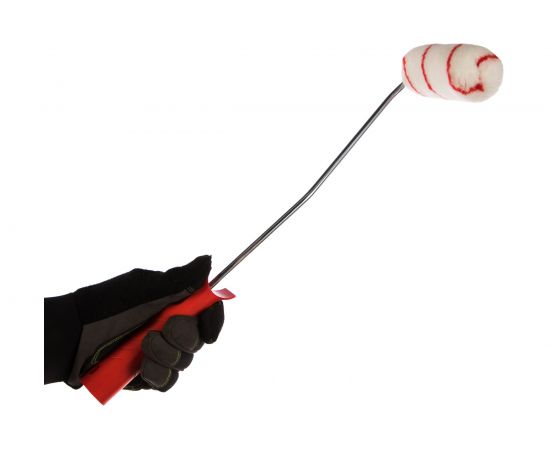 Полиакриловый ролик, красные полосы, ручка 39 см COLOR EXPERT 100х30 86983902 – изображение 3