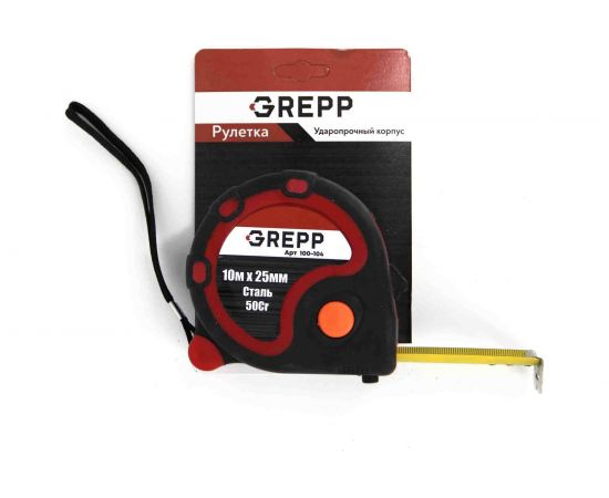 Рулетка Ladina 10м 25мм 100-104 – изображение 5