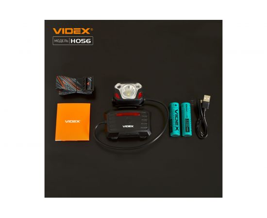 Налобный светодиодный фонарик Videx H056 1100Lm 6500K VLF-H056 – изображение 5