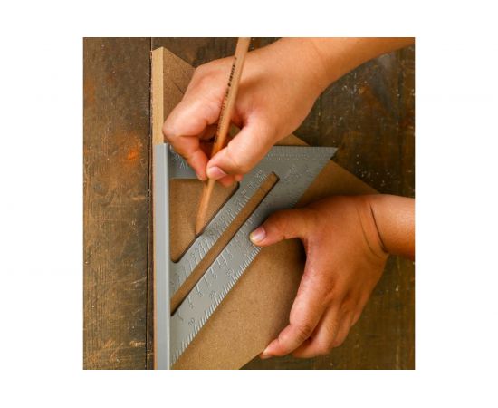 Алюминиевая треугольная линейка DEKO DKM180-255-180 041-0260 – изображение 6