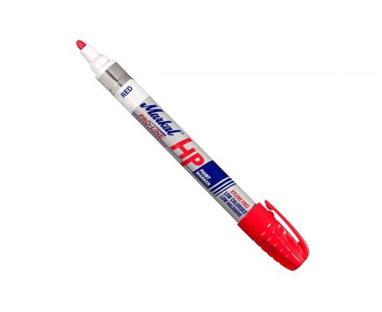 Маркер для замасленных поверхностей Markal Pro-Line HP, 3 мм, красный 96962 