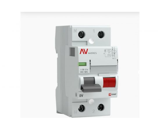 Устройство защитного отключения EKF DV 2P 63А/300мА S AVERES SQrccb-2-63-300-s-av 