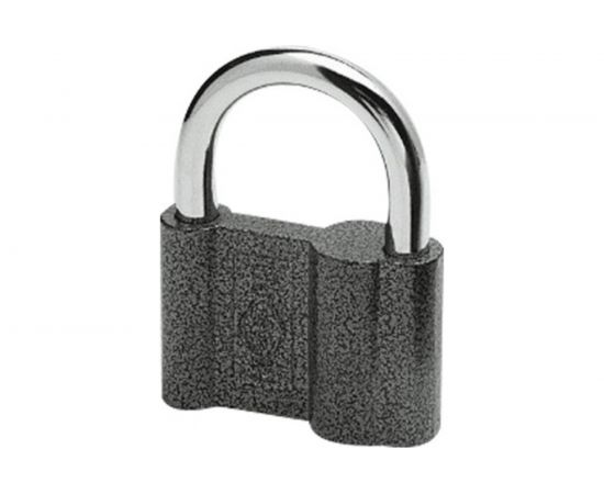 Навесной замок РемоКолор (чугун; 3 ключа; цилиндровый пластинчатый механизм; 70x100x22 мм; дужка 10 мм) 70-0-907 