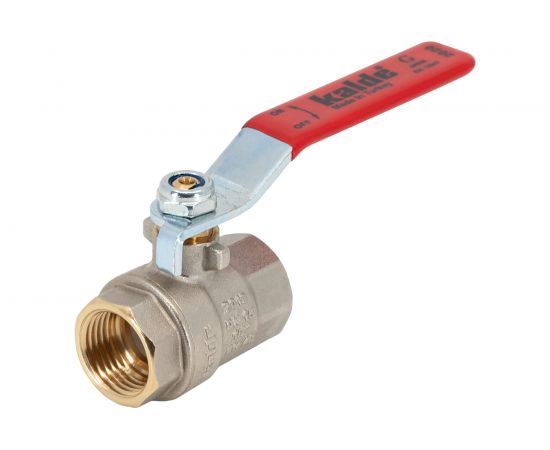 Шаровой кран KALDE полнопроходной, 1 вн/вн, ручка рычаг 0KV4822 