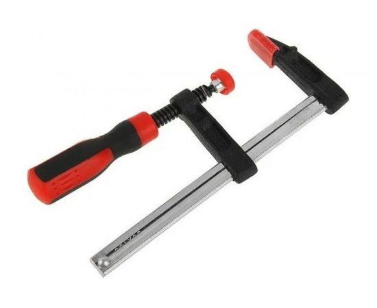 Струбцина BOHRER F-тип 150x50мм двухкомпонентная рукоятка 47515050 