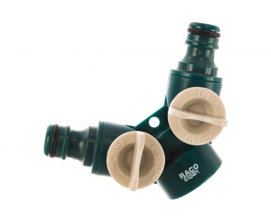 Распределитель двухканальный 3/4" для системы полива Raco 4250-55255C 