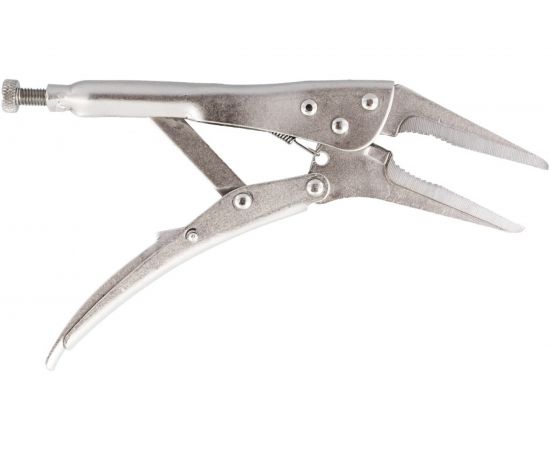 Зажимные клещи с удлиненными губками 225мм КОБАЛЬТ 244-254 