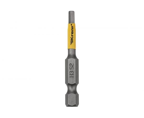 Бита шестигранная (2 шт; HEX3x50 мм; сталь S2) для шуруповерта KRANZ KR-92-0421-1 