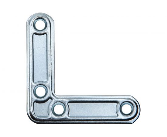 Мебельный плоский уголок ALDEGHI LUIGI SPA 40х40х15 мм, оцинкованный 153AZ44 