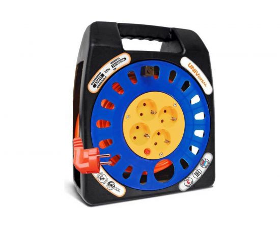 Удлинитель на катушке UNIVersal У16-012 термо ПВС 3*1 20м 9634594 1673 